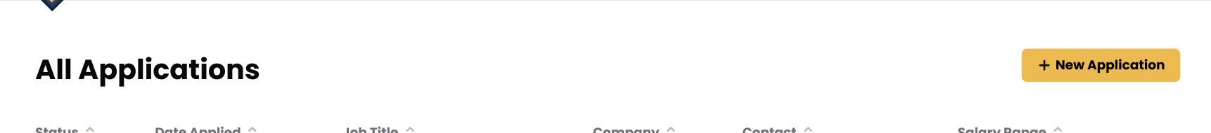 A screen shot of the heading from the figma mocks